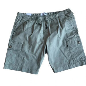 NEW Selected Homme Linen Blend Cargo Shorts